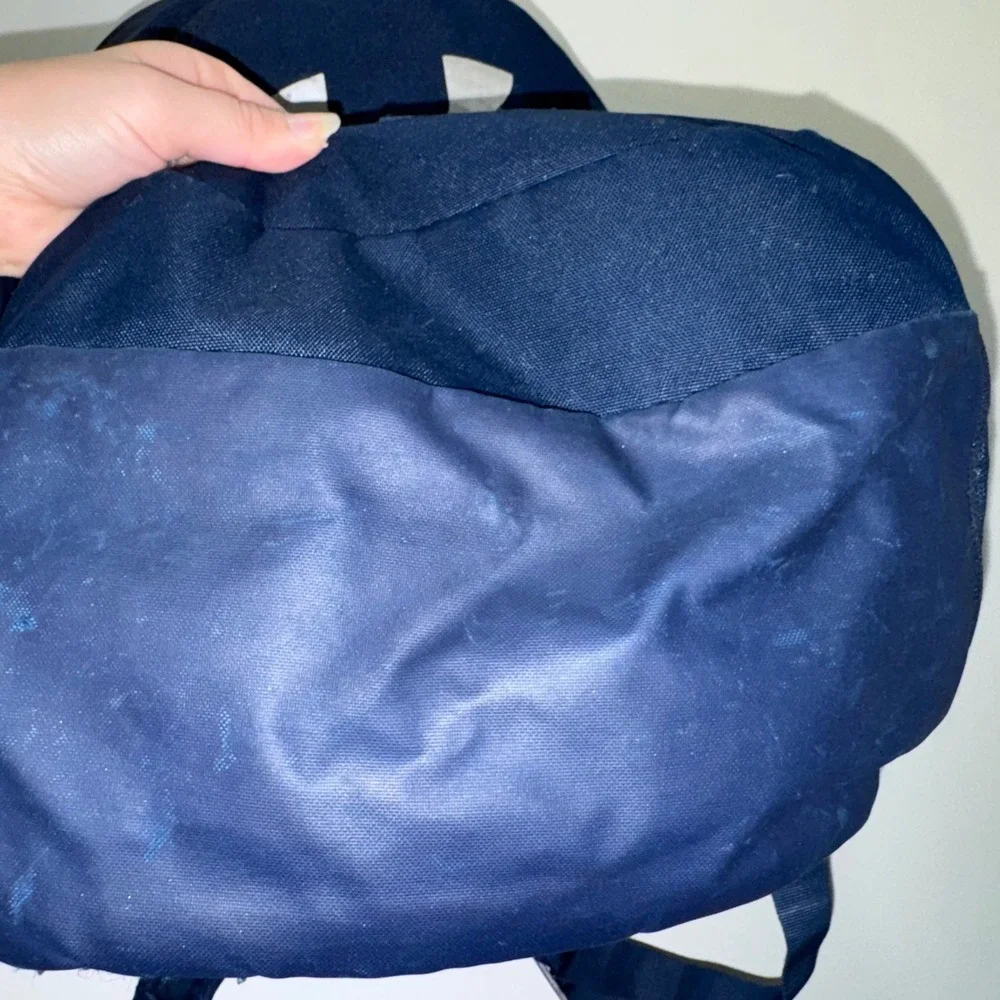 Under Armour Hustle 5.0 Backpack Academy Blue Storm Laptop School Gym Bag